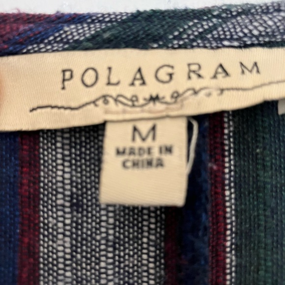 Polagram Multicolor Striped Midi Dress - Picture 4 of 9